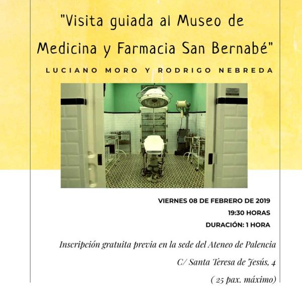 Visita guiada al Museo de Medicina y Farmacia San Bernabé