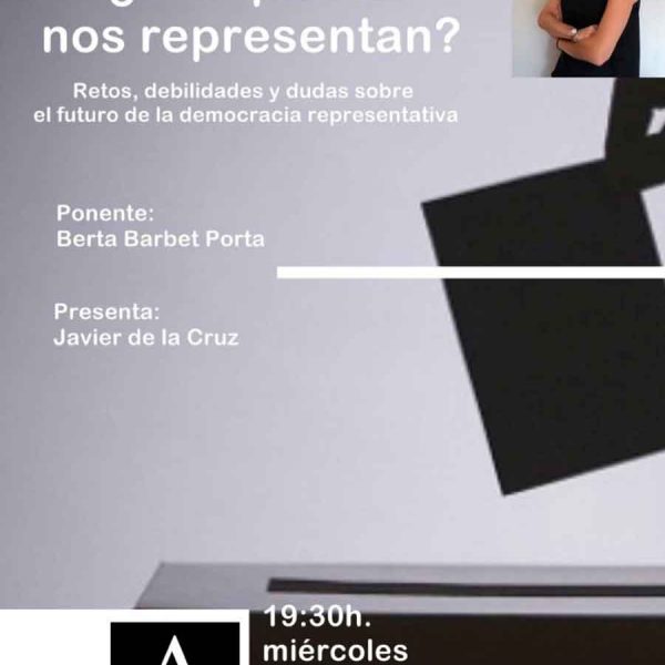Conferencia: ¿POR QUÉ NO NOS REPRESENTAN?