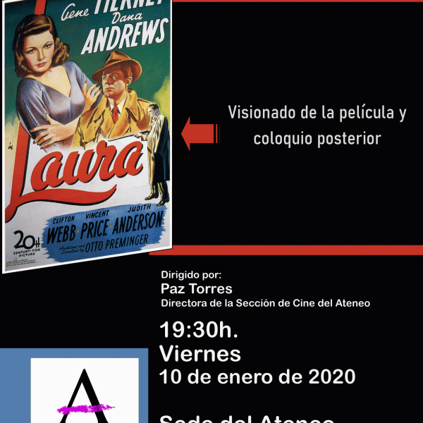 Cine Club Ateneo: LAURA (1944)
