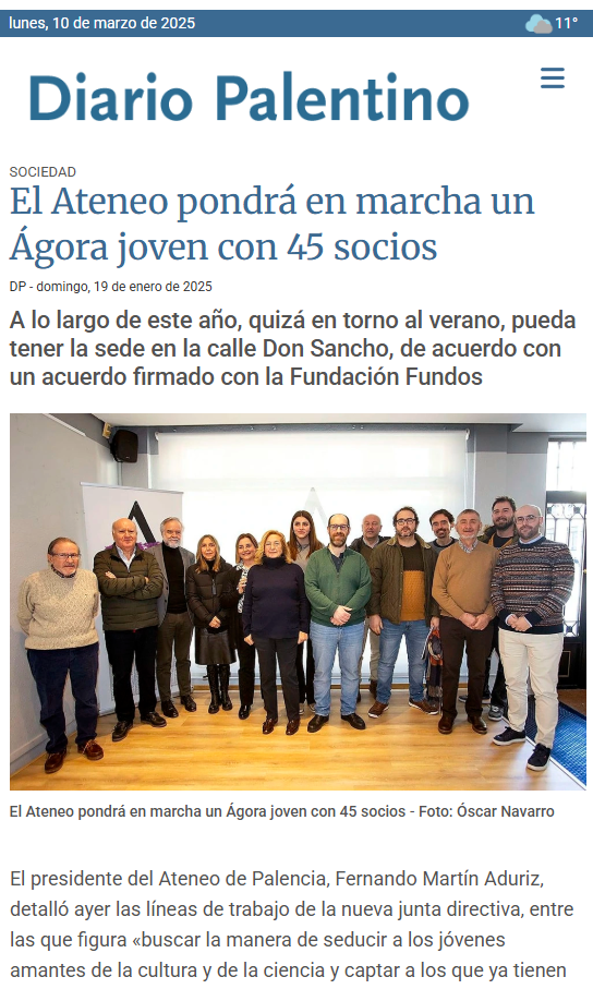 Diario Palentino Agora Joven Diario Palentino Agora Joven