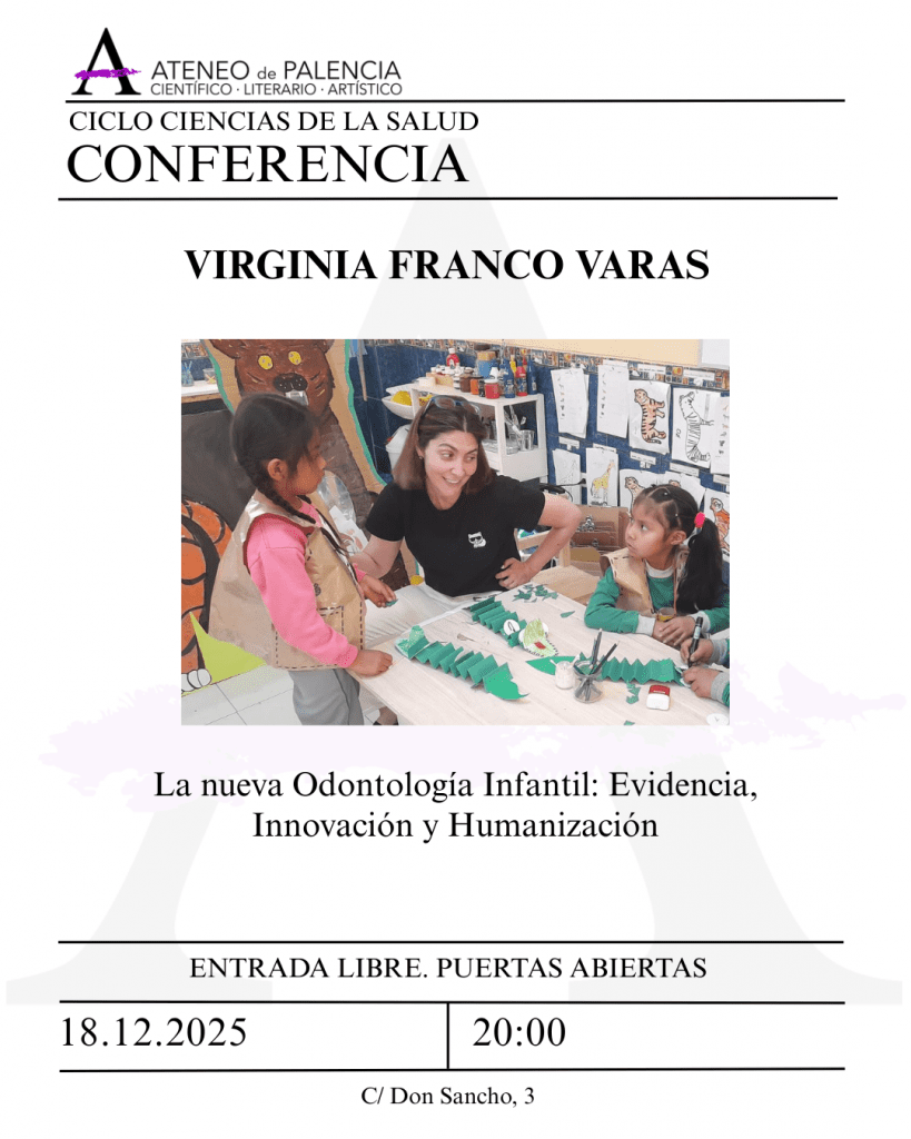 CICLO CIENCIAS DE LA SALUD – VIRGINIA FRANCO VARAS – "La nueva Odontología Infantil"