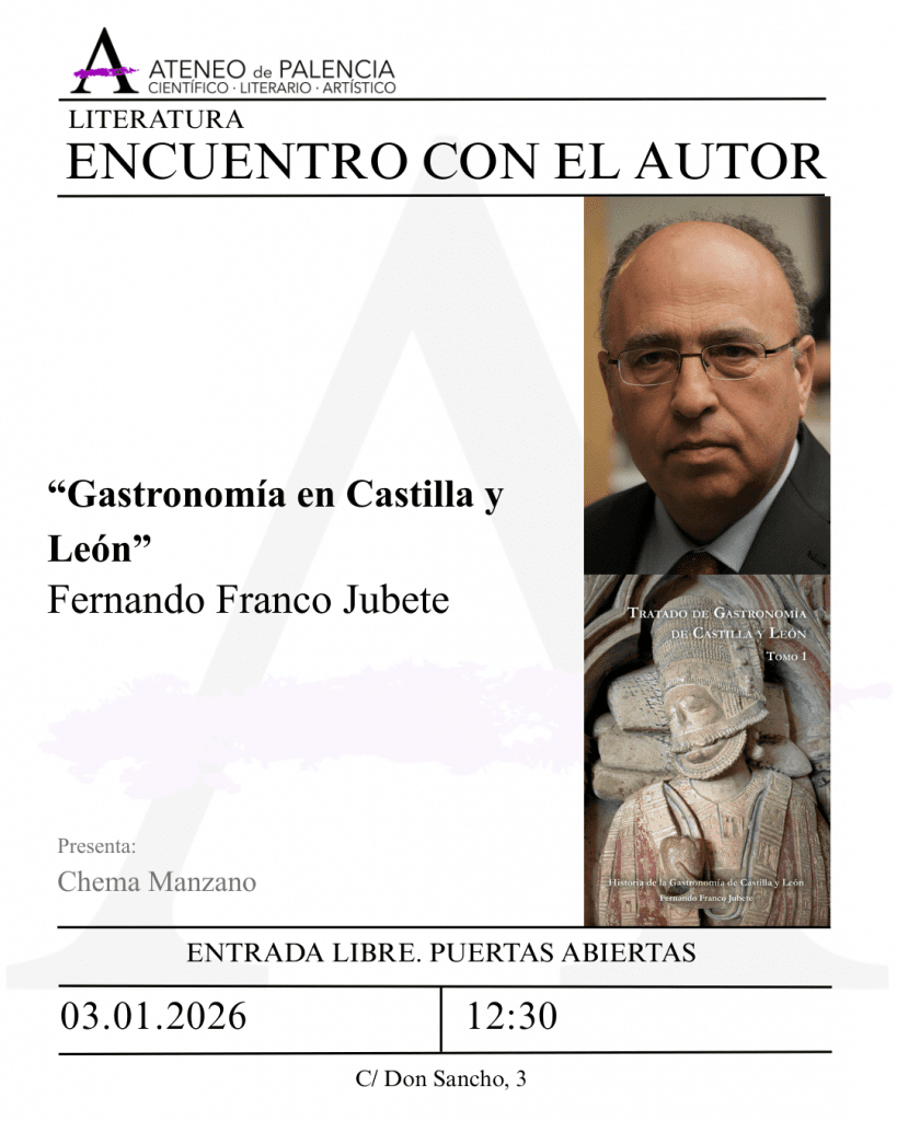 ENCUENTRO CON EL AUTOR - Fernando Franco Jubete - "Gastronomía en Castilla y León"