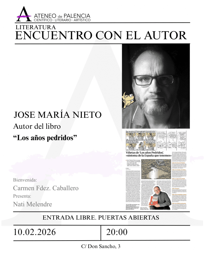 LITERATURA · ENCUENTRO CON EL AUTOR - José María Nieto - "Los años pedridos"